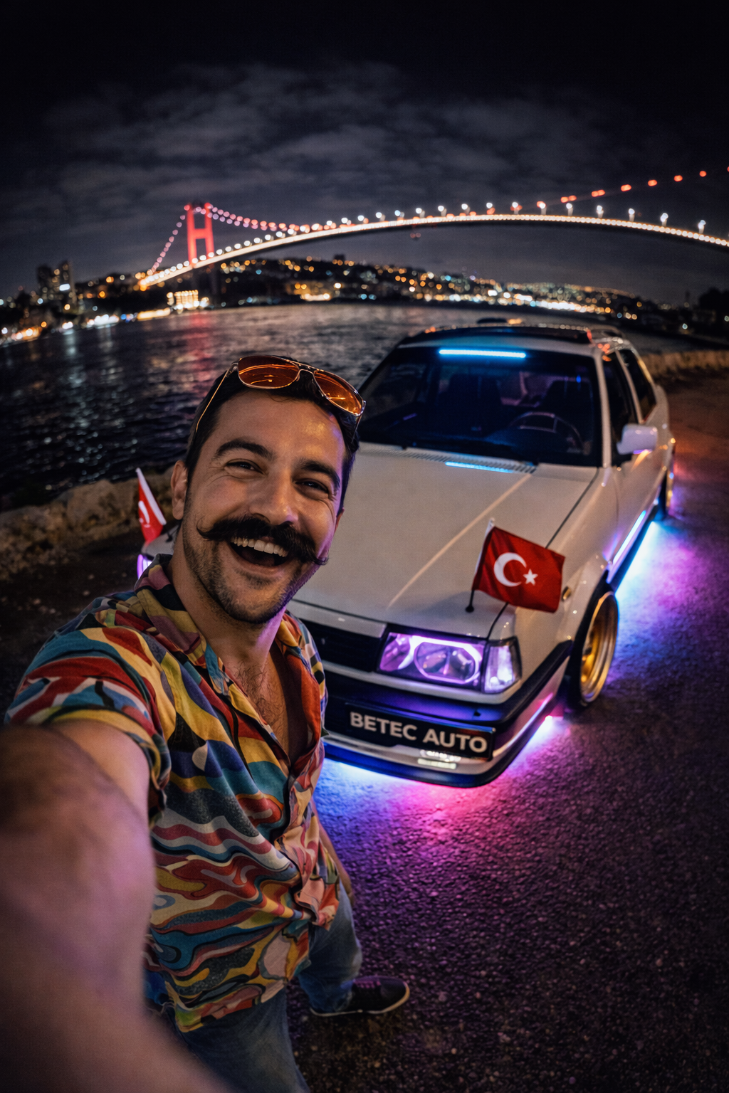 Betec Auto boğaz ve müşteri sahnesi